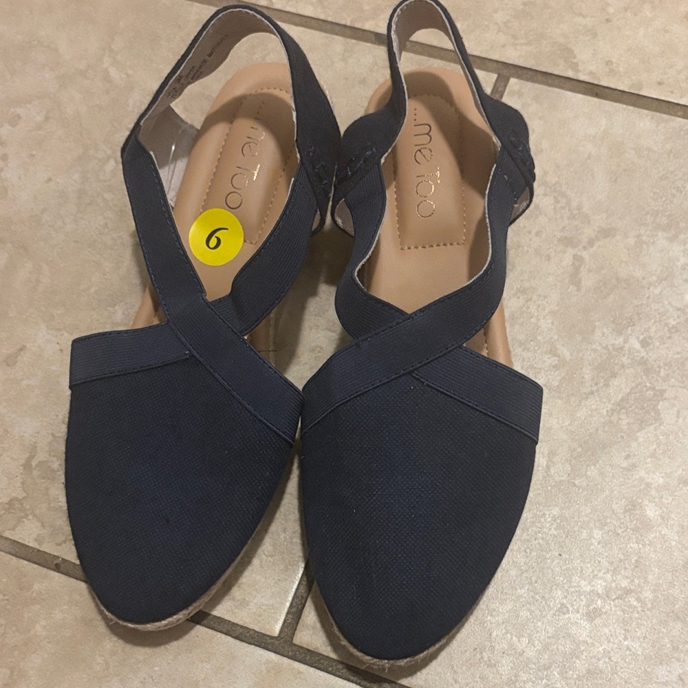 Me Too Women's Dark Blue Flats